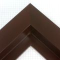 This large frame features a 1-5/8 depth and Bordeaux 1-3/4 " wide profile. This classic frame will modernize any space.